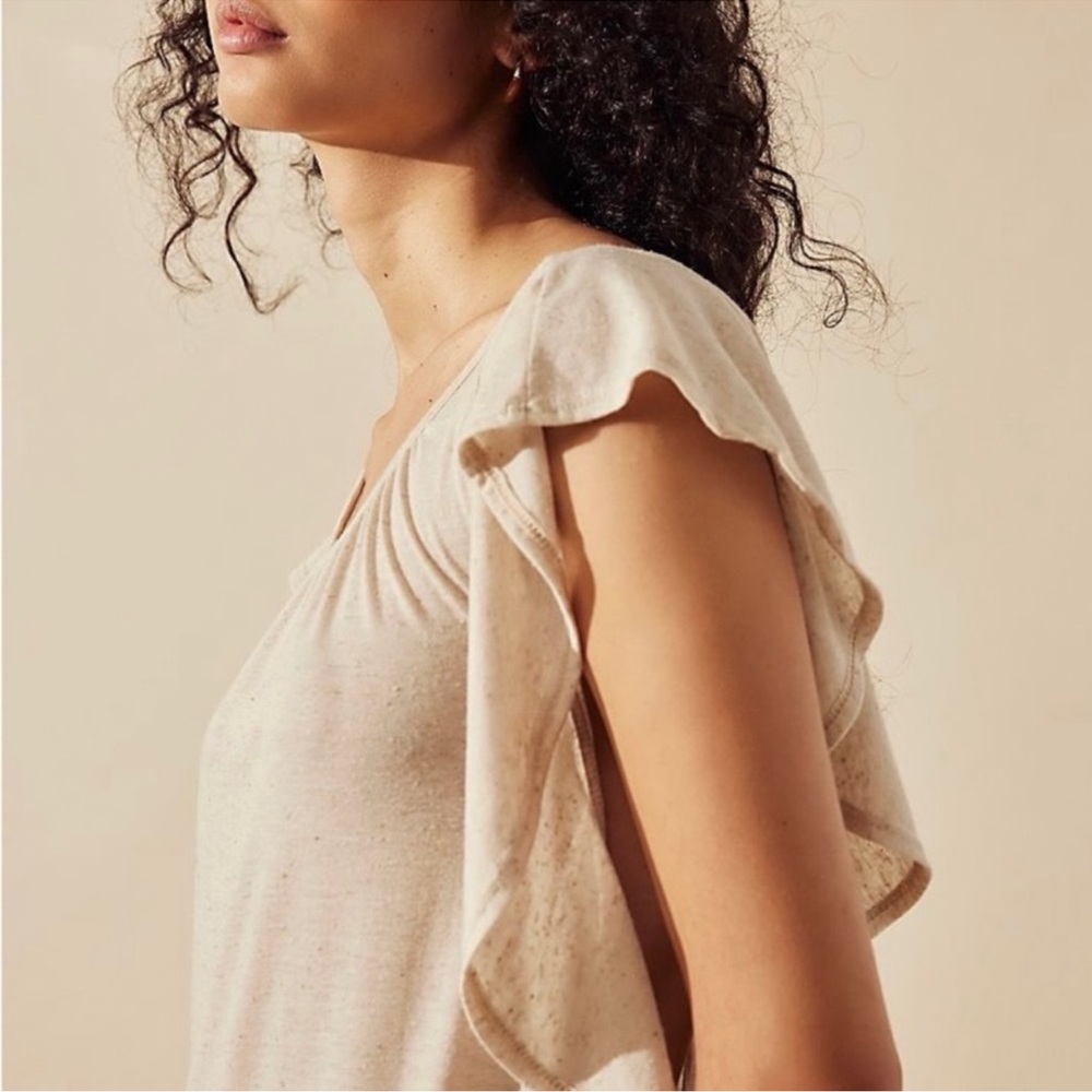 Free People Beach Terrazzo Maxi Dress In Wheat Resort Wear Size S Beach Summer - Picture 3 of 14